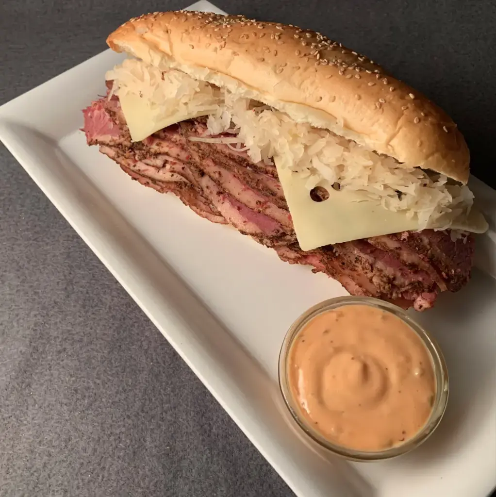 12. Pastrami, Swiss & Kraut